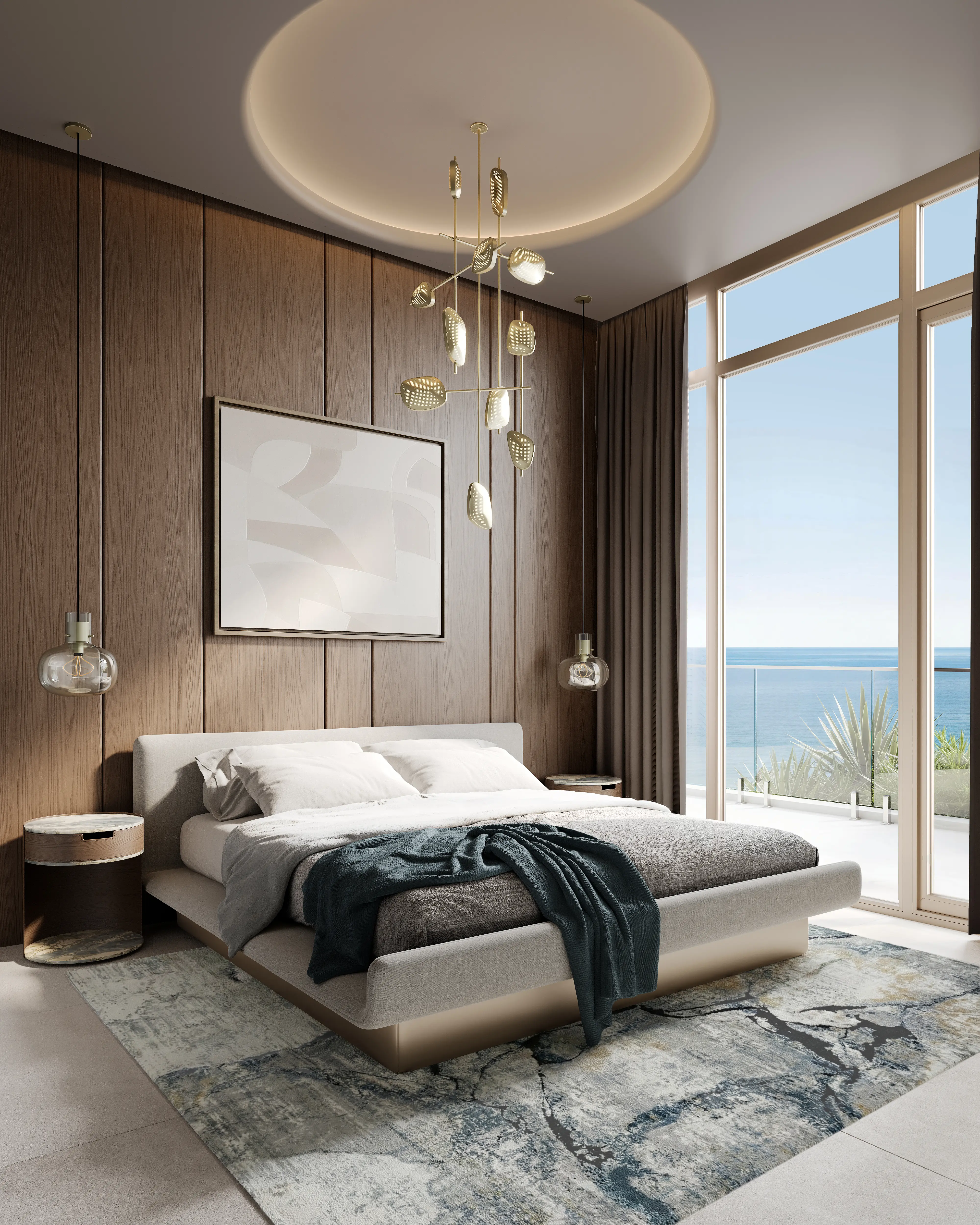 Nekretnine Dubai sa pogledom na more • Luksuzan trosoban stan • 99,3 m² • Flu1d One • Tip 2BR_F_2